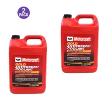 2 PACK - Genuine Ford Fluid VC7B Gold Concentrated Antifreeze/Coolant- 1 Gallon