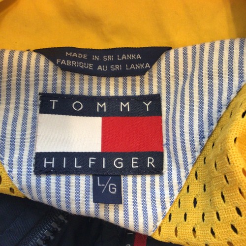 Vintage Tommy Hilfiger Size Medium Windbreaker Jacket Navy Spellout 90’s Y2K by Tommy Hilfiger, Size M, $40 - Photo 19
