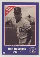 1990 Cracker Jack Columbus Clippers Police Bob Davidson #10 0w6