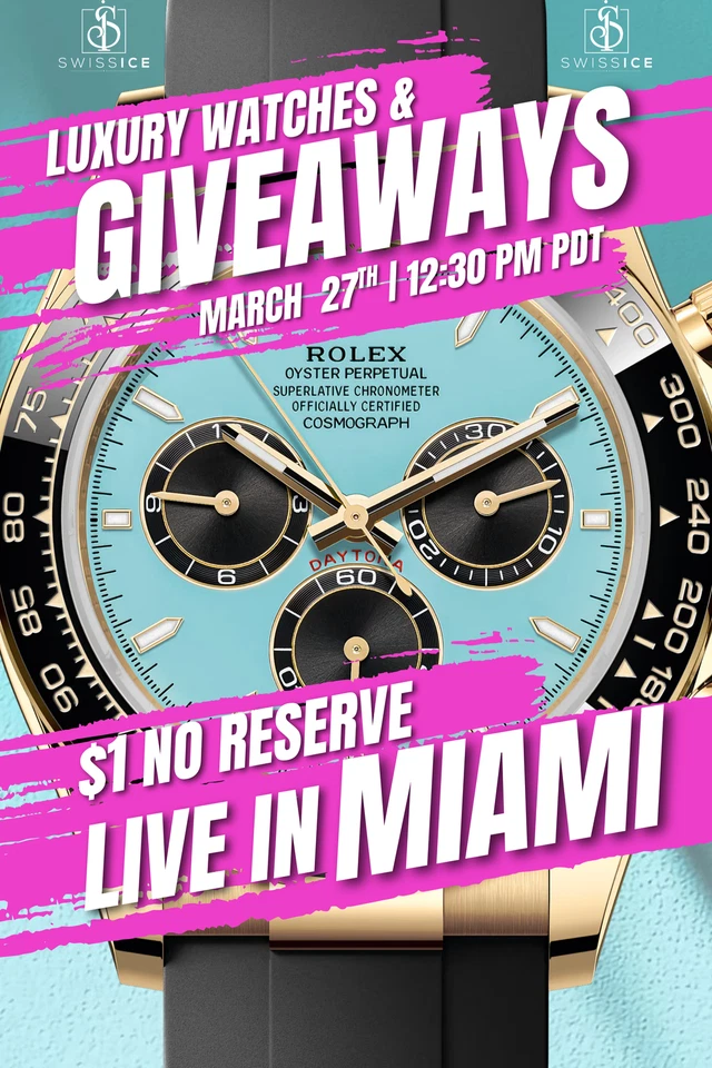 Miami, Day 2 ! $1 WATCH AUCTION💥