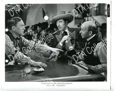 RIDE ON VAQUERO-1941-8 X10-STILL-WESTERN-CESAR ROMERO-DEMAREST-CISCO KID-vg VG