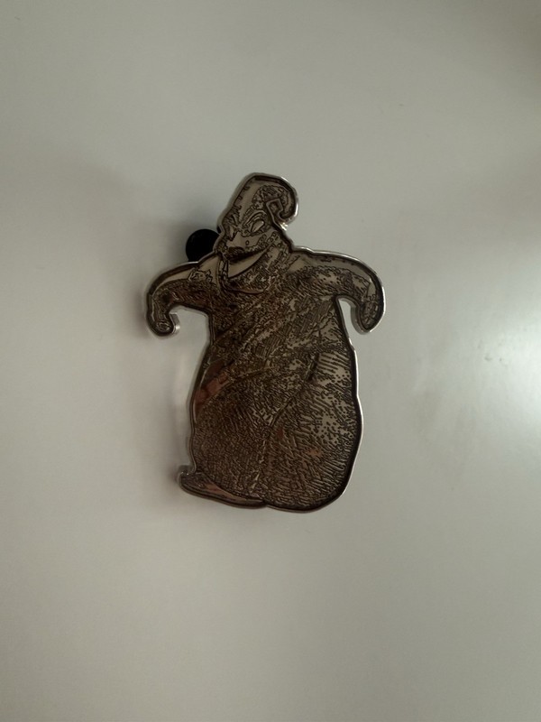 Nightmare Before Christmas Oogie Boogie Pin￼silver