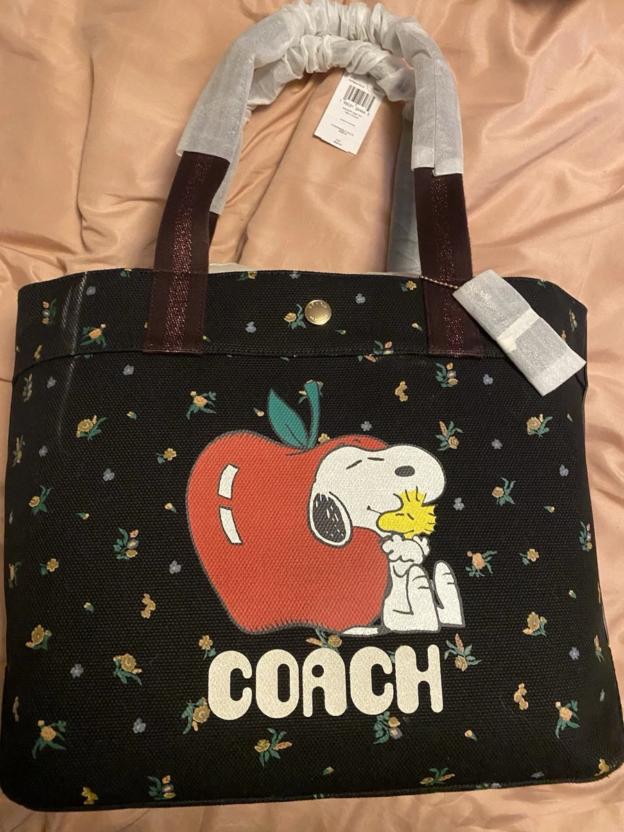 Coach Peanuts Tote Bags for Women for sale | eBay