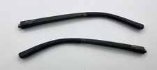5242 - MAUI JIM 762 MJ 762 BLACK TRANSLUCENT BOTH TEMPLES AUTHENTIC