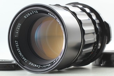  [ N NEUWERTIG ] PENTAX Super-Multi-Coated TAKUMAR 200mm f/4 für 67 6×7...