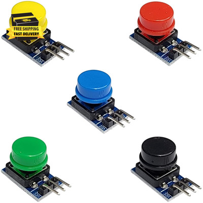 Button Module for Arduino, ESP32, ESP8266, Raspberry Pi   Tactile Switches for E