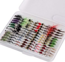 Fliegenfischen Fliegen Set Streamers 96Stk. m...