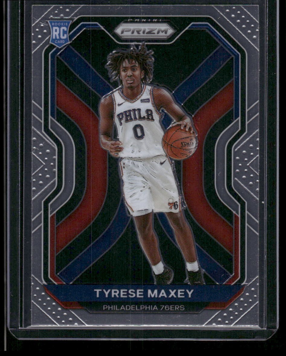 2020-21 Panini Prizm Tyrese Maxey Rookie #256