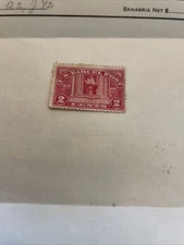 parcel post postage due us stamp On Old Frank Warner Auction Sheet Very Old