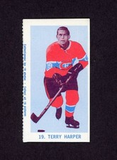 1968-69 IGA MONTREAL CANADIENS #19 TERRY HARPER  27637