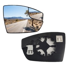 Passenger Side Mirror Glass Replacement for Ford Escape 2013 2014 2015 2016, ...