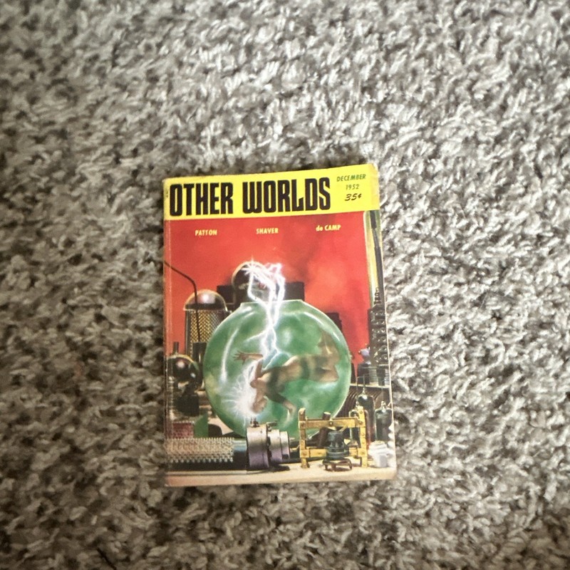 Other Worlds December 1952 Science Fiction Illustrated, Shaver & de Camp