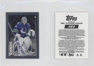 2022-23 Topps Chrome NHL Sticker Collection Thatcher Demko #484