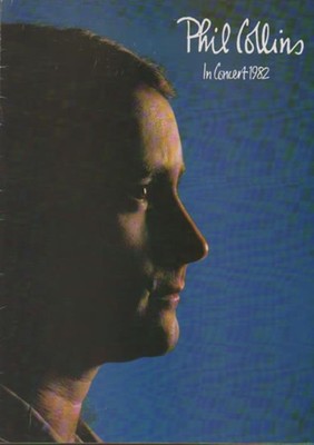 Phil Collins In Concert 1982 tour programme UK TOUR PROGRAMME