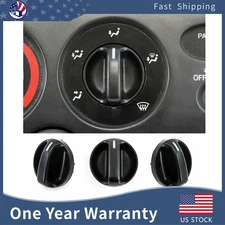 3x AC Climate Control Knob Air Switch For 2000-2006 Toyota Tundra 55905-0C010