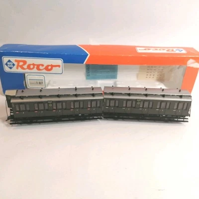 Roco Spur HO Doppelwageneinheit, DR Livery, 44587 - Bild 1 von 4
