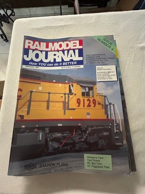 Railmodel Journal Magazine September 1989 Issue 4 Diesel Features Station Plans