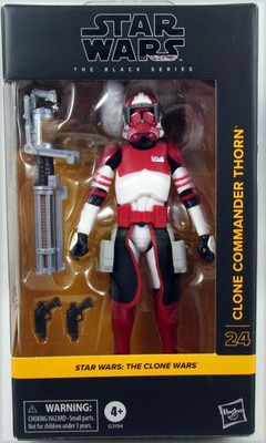 Star Wars The Black Series 6'' - Clone Commander Thorn - #24 The Clone Wars