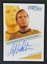 Rittenhouse Quotable Star Trek TOS William Shatner Kirk Autograph Card QA1