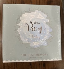 IT S A BOY The Best Memory Growth Album Baby Photo 4 X 6 200 Pockets NEW