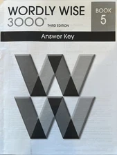 Worldly Wise Answer Key Book 5