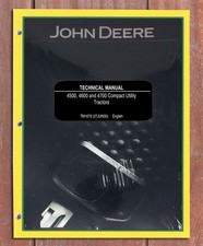 John Deere 4500, 4600, 4700 Utility Tractor Service Technical Manual - TM1679