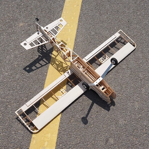 RC Model Airplane Balsa Wood Demon King Fixed Wing Aircraft KIT Wingspan 1020mm - Picture 5 of 14