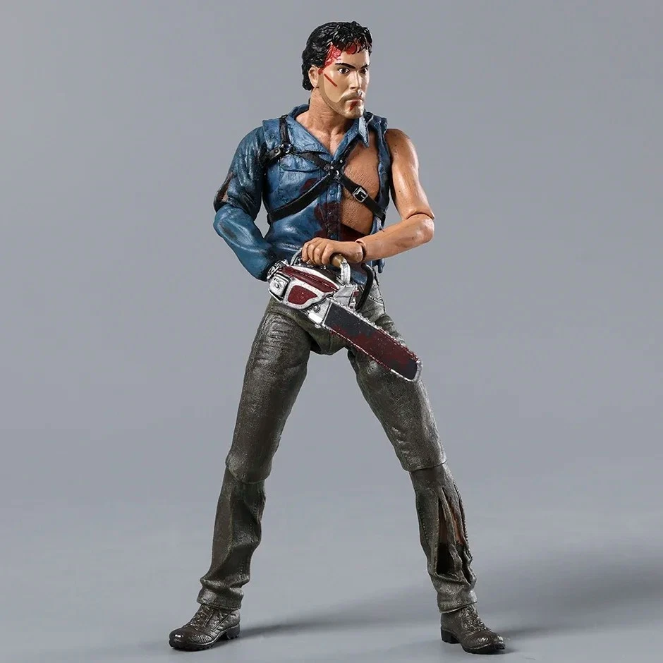 Figura de acción NECA Evil Dead 2: Dead By Dawn edición limitada 7" Foto 3 de 4