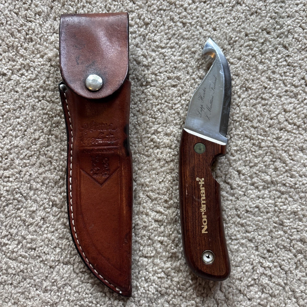 Normark Knife In Collectible Vintage Factory Manufactured Fixed