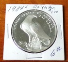 1984 S Los Angeles Olympiad Commemorative silver dollar — photo 1