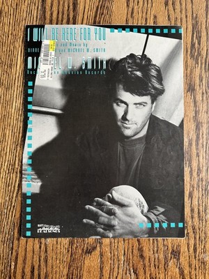Michael W Smith Sheet Music ''I Will Be Here For You'' Single Christian Pop