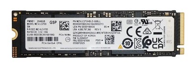 Samsung PM9E1 2TB 2280 M.2 OPAL Gen5 x4 NVMe (MZ-VLC2T00)