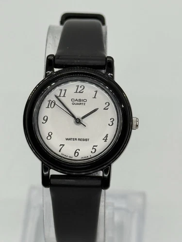 Casio Watch Women Black White LQ-139 New Battery