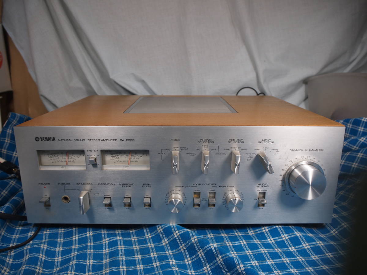 Yamaha CA-2000 Stereo Integrated Amplifier Pre-Main Amplifier Used from  Japan