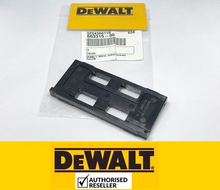 GENUINE DEWALT 663315 00 BLADE SETTING GAUGE FIT FOR DCP580 18V PLANER