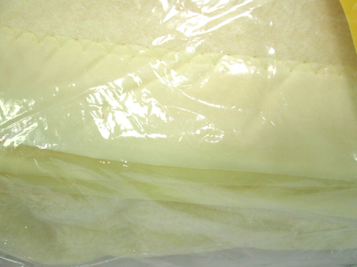 Vintage Cannon Mill Acrylic Blanket Nylon Trim H M Integrity 80 Ivory Cream Twin - Picture 4 of 5