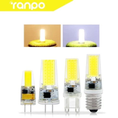 1X-20X Dimmbare 9W 6W G4 G9 Leuchtmittel COB LED Kaltweiß 220V 12V LEDs Lampen - Bild 1 von 4
