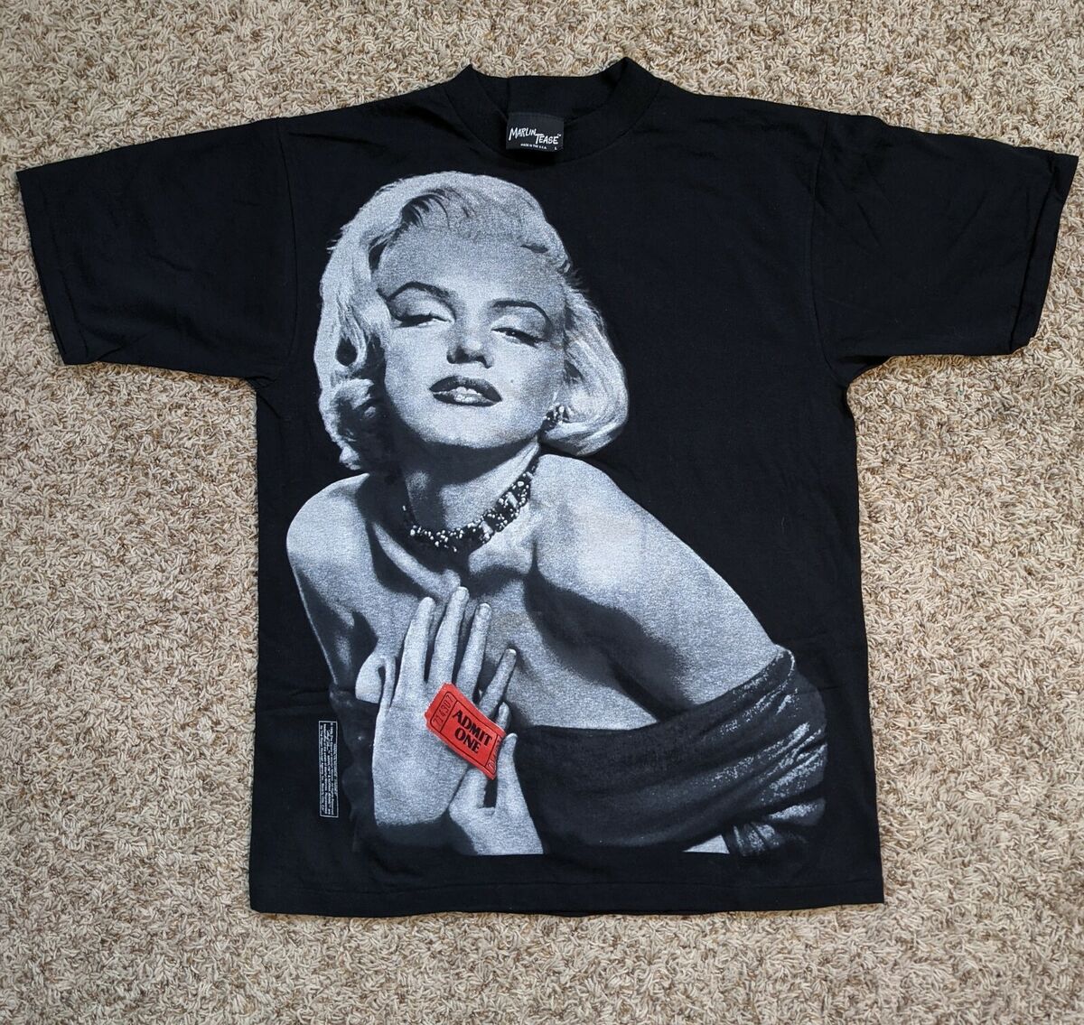 Vintage The Estate Of Marilyn Monroe 90s Single Stitch Mens Vintage The Estate Of Marilyn Monroe 90s Single Stitch Mens