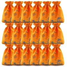 18 Pcs Bags Cloth Storage Bags with Drawstrings, with Sewing Transparent Window