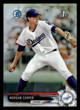 2017 Bowman Draft #BDC-30 Morgan Cooper Chrome Refractor card