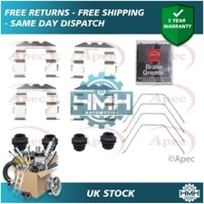 Fits Sportage Tucson 1.6 CRDi 1.7 2.0 Brake Pads Fitting Kit Front Poppy