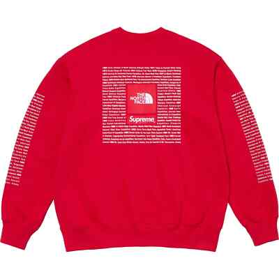 Supreme x The North Face Crewneck SS24 4colors Size S-XXL | eBay