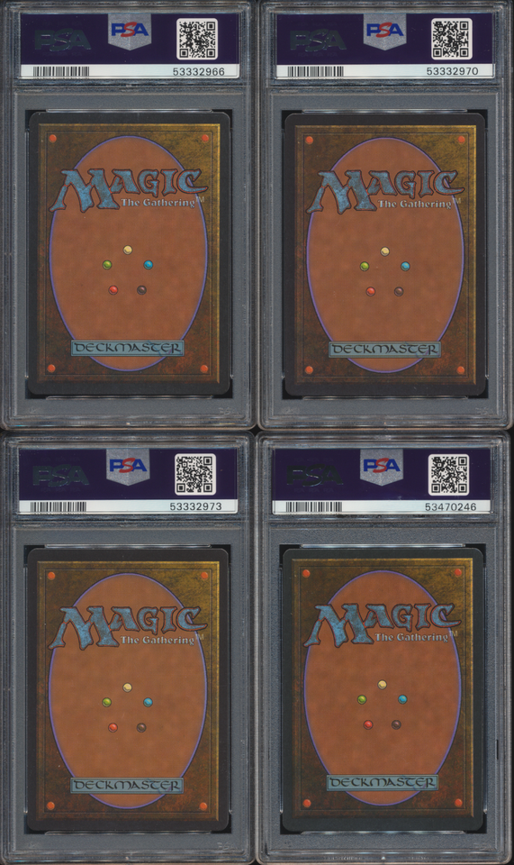 HUGE 16 Card Lot 1994 MTG Magic The Gathering Revised all PSA 9 MINT | eBay