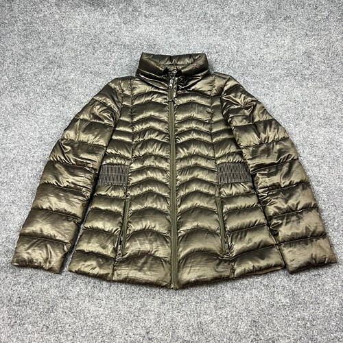 ana A New Approach Jacke Damen Small Grün Packable Premium Daunen Puffer Kapuze