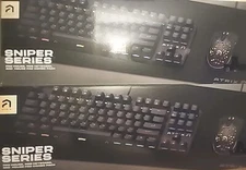 Atrix Sniper Series PRO RGB Keyboard and Mouse COMBO.  NEW. Sealed.
