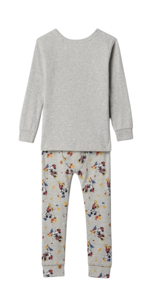 NWT Gap Organic Cotton Disney Mickey Mouse Gap Logo Graphic Pajama set size 4 - Image 3 of 4