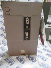 GE TG4322R Disconnect 60 Amp 240 Volt 3PH 4W Nema 3R Model 7- WARRANTY