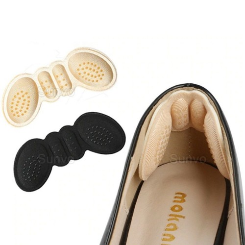 Pair Heel Grips Pads Liner Cushion Self 