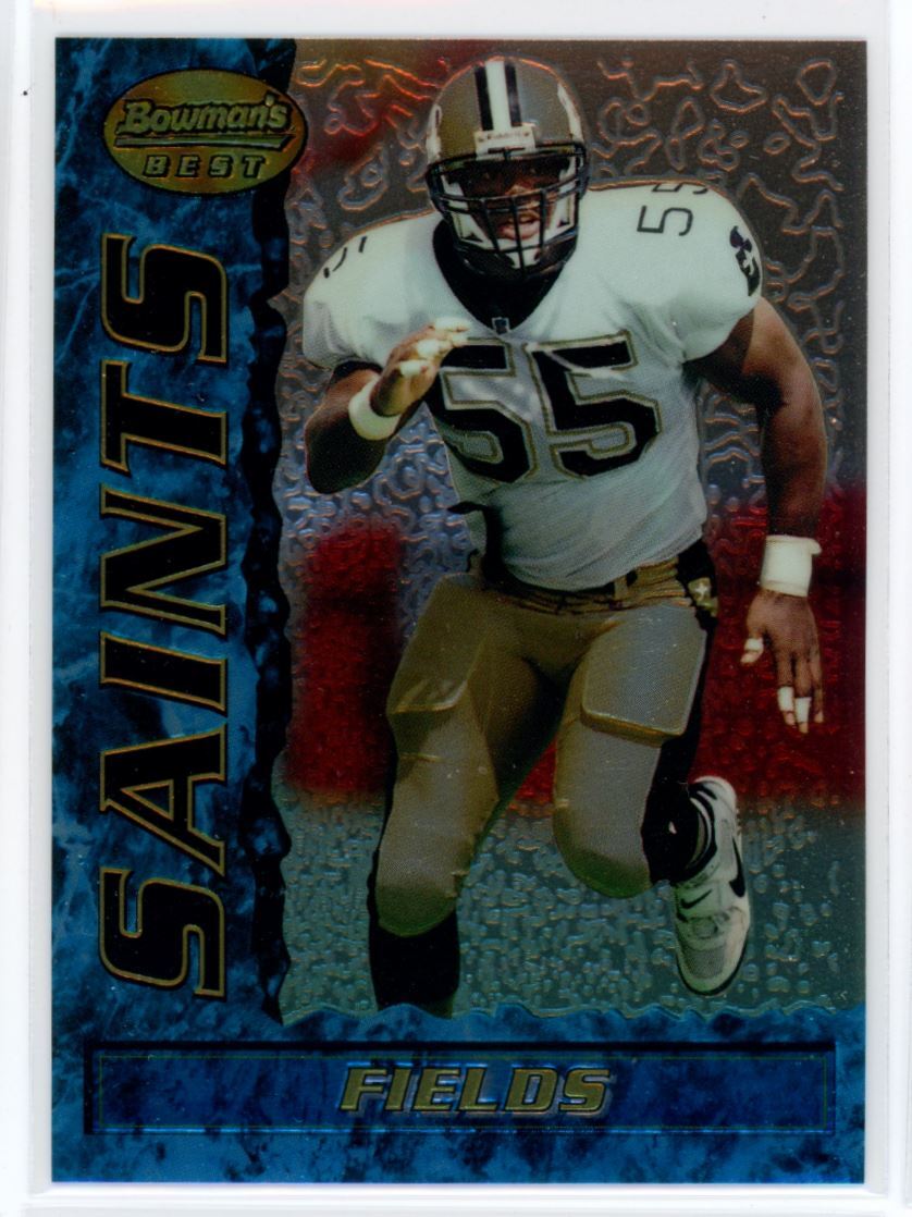 1995 Bowman's Best Mark Fields New Orleans Saints #13