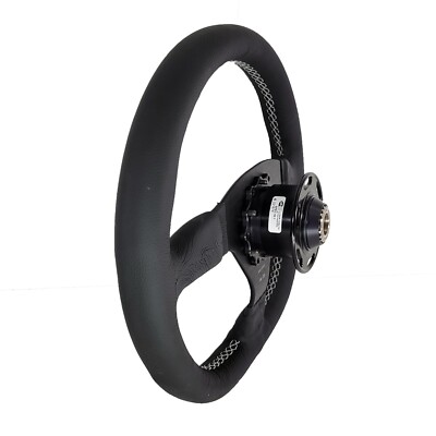 Sparco Steering Wheel and Quick Release Polaris RZR Turbo S Black